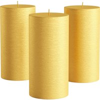 Набор свечей Мелт 150 мм (3 шт, золотой)