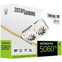 Видеокарта ZOTAC Gaming GeForce RTX 5060 Ti 16GB Twin Edge OC White Edition ZT-B50620Q-10M