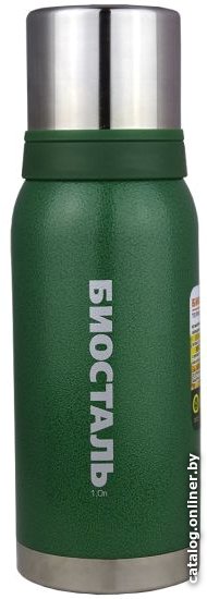 Термос БИОСТАЛЬ NBA-1000G (зеленый)