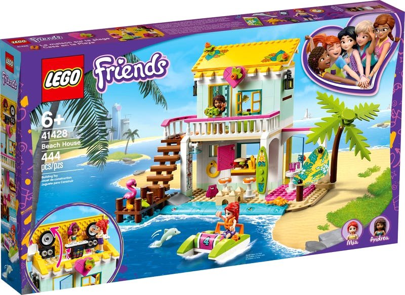 

Конструктор LEGO Friends 41428 Пляжный домик