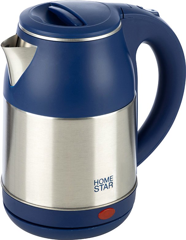 

Электрический чайник HomeStar HS-1034 (стальной/синий)