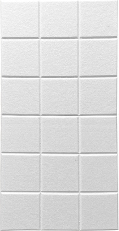 Панель UG Home самоклеящаяся фетровая 300x300x9мм ФП.2-БЛ (2шт, белый)