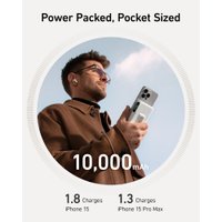 Внешний аккумулятор Anker MagGo Power Bank A1654 10000mAh (белый)