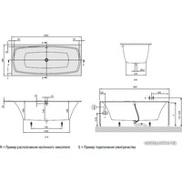 Ванна Villeroy & Boch My Art Duo (BQ180MYA2V) 180x80