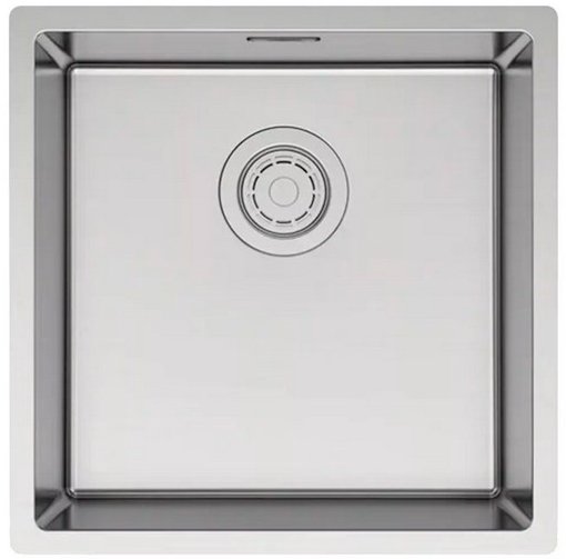 

Кухонная мойка Paulmark Lassan 44 UNI LA44-BS (стальной/брашированная сталь)