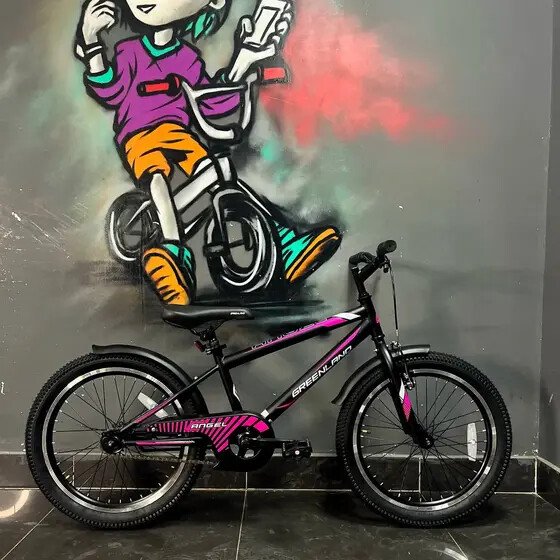 

Детский велосипед Greenland Angel S 20 2026 (черный)