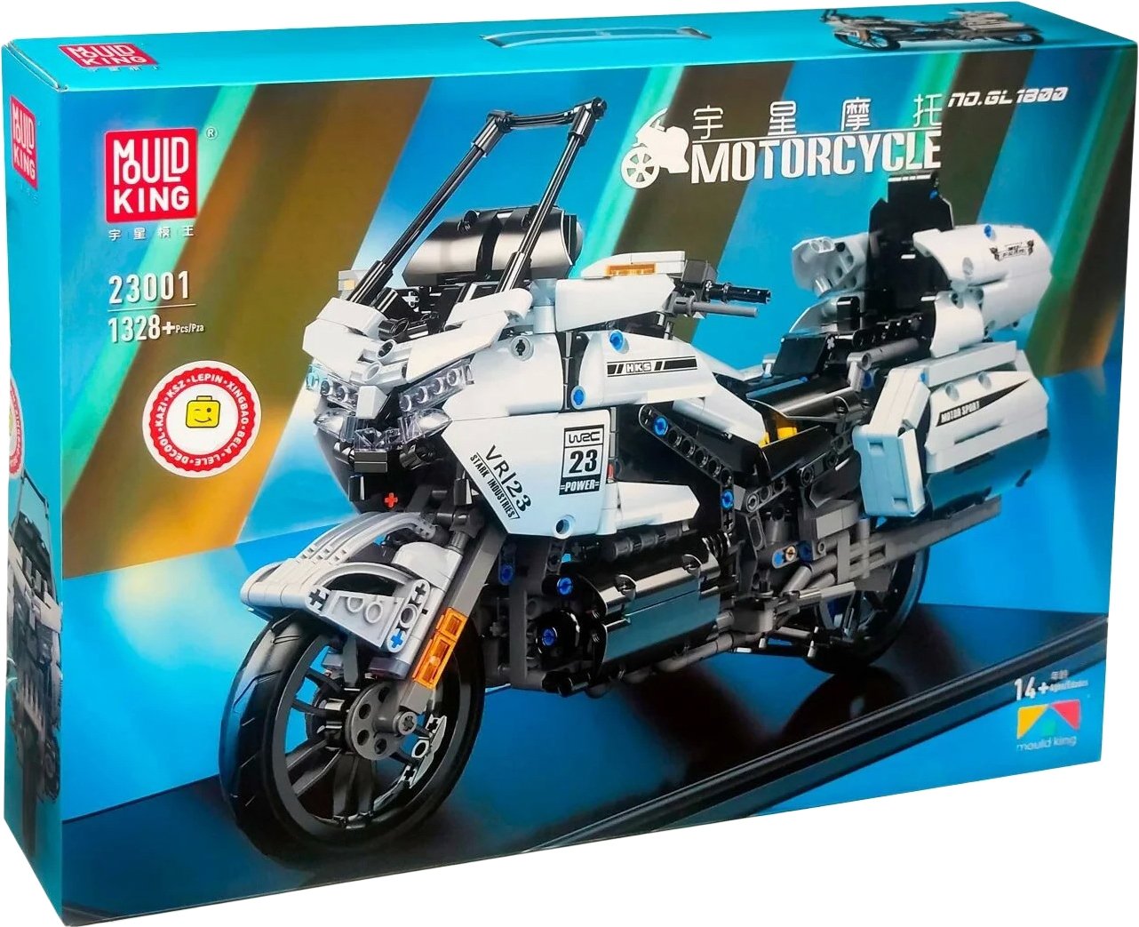 

Конструктор Mould King Technic 23001 2018 Honda Gold Wing GL1800