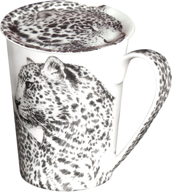 

Кружка Taitu Wild Spirit leopard 12-1-4-A