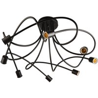 Люстра средней высоты Mirastyle BL-0913/8B BK