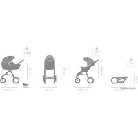 Универсальная коляска Tutis Aero (3 в 1, 106)