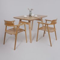 Кухонный стол Оримэкс Лондон-М 1200-1600x800 (светлый бук без тонировки/светлый бук)