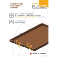 Поддон для пастилы Сам Себе Шеф силиконовый сплошной 30x27 см