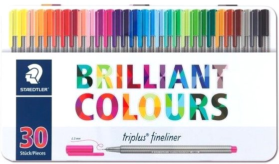

Набор линеров Staedtler Триплюс 334 M30 (30 шт)