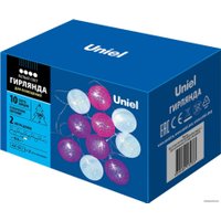 Новогодняя гирлянда Uniel ULD-S0200-010/STB/2AA WHITE IP20 TANGLES-1 UL-00007341