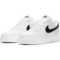 Кроссовки Nike Air Force 1 Low 07 White Black Pebbled Leather CT2302-100 (45.5)