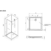 Душевая кабина Aquabath AB-1002S