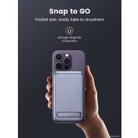 Внешний аккумулятор Ugreen PB206 20W 10000mAh (темно-серый) + брендированный брелок Ugreen