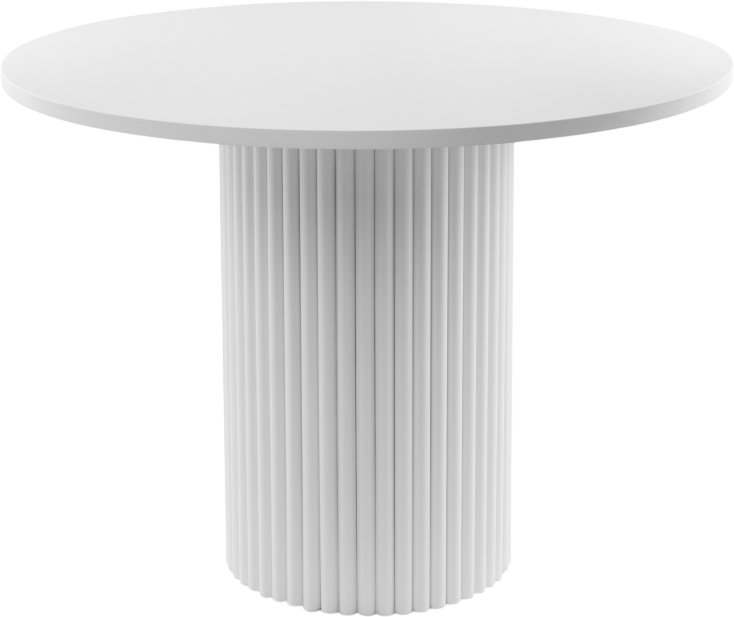 

Кухонный стол Notta Барел 110 615167 (белый/белый)