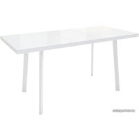Кухонный стол Listvig Фин 120-152x70 (белый) в Гомеле
