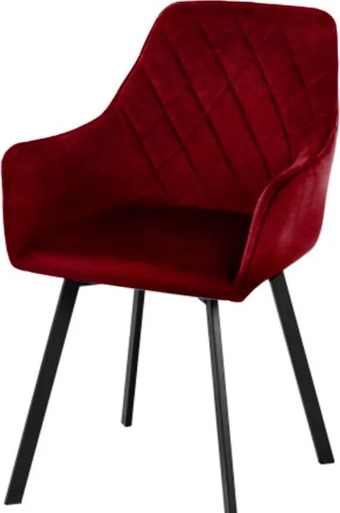 

Стул с подлокотниками СоюзРегионПоставка Бостон (Муар черный/Велюр Velluto 32 Шанти) СРП-156