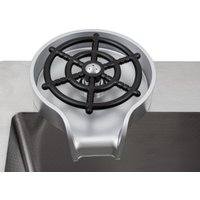 Кухонная мойка Futur FK 6050 Eco Embossing Pop-up Rinzer plus (Satin)