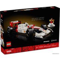 Конструктор LEGO Icons 10330 McLaren F1 MP4/4 и Айртон Сенна