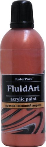 KolerPark Fluid Art Жидкий акрил (красный, 80 мл)