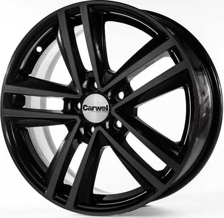 

Литые диски Carwel Неро 137 15x6" 5x100мм DIA 57.1мм ET 38мм BK