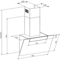 Кухонная вытяжка Meferi AIRBOX60WH Comfort