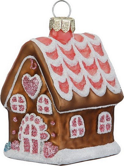 

Елочная игрушка Inge's Christmas Festive Fun. Пряничный домик 64872H120