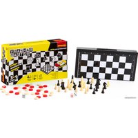 Шахматы/шашки/нарды Bondibon Удачная партия 3в1 ВВ0685