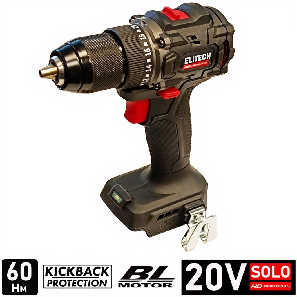 

Дрель-шуруповерт ELITECH CD 20SL2 HD E2201.040.00 (без АКБ)