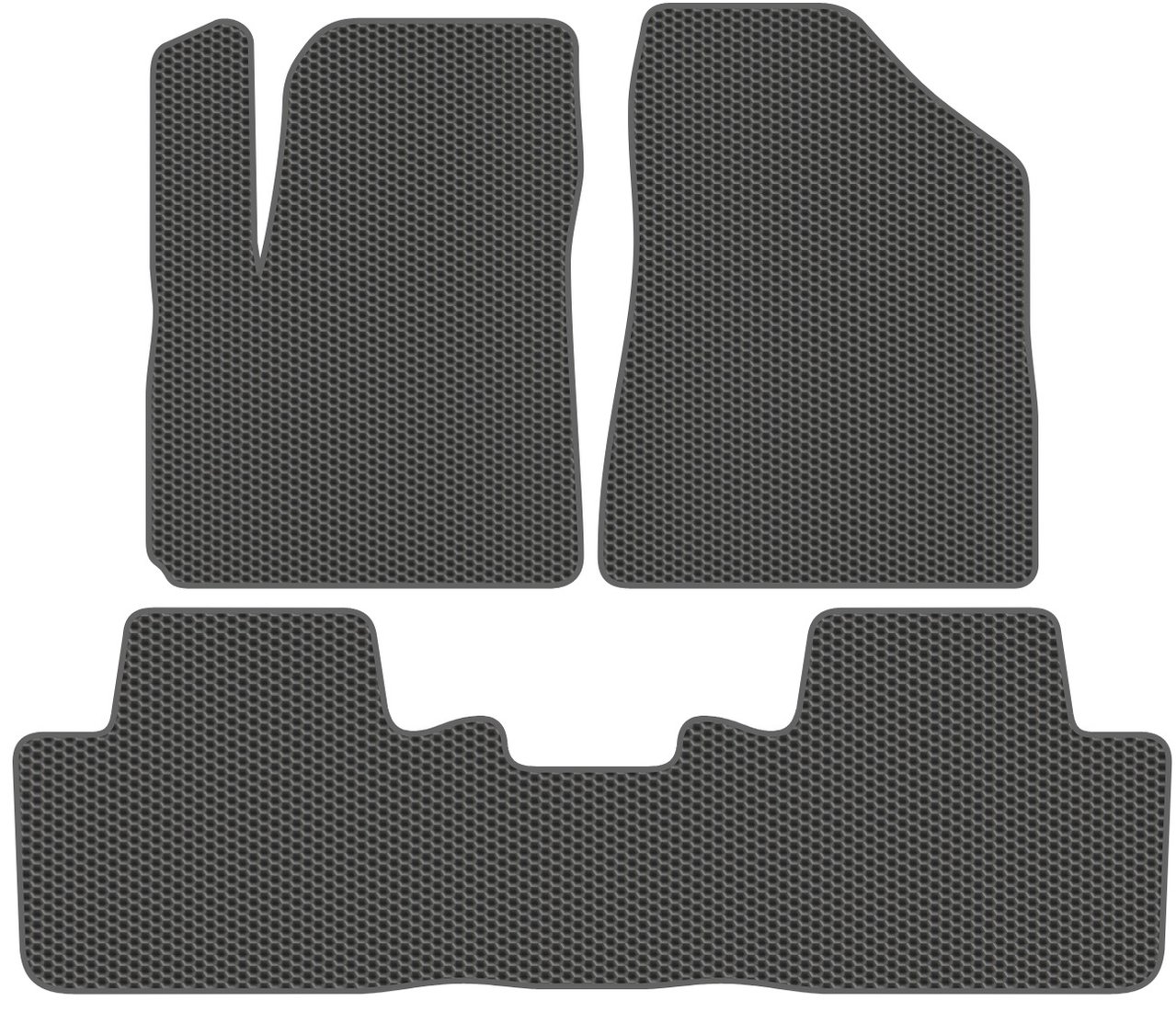 

Комплект ковриков для авто Alicosta Changan CS55 I (suv / SUV) 2017 - Н.В. (серый)