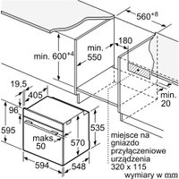 Комплект встраиваемой техники Bosch HBA578BB0 + BFL554MB0