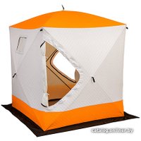 Палатка для зимней рыбалки Fish2Fish Куб утепленная 2м (белый/оранжевый)