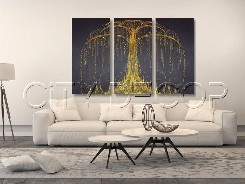 

Модульная картина Citydecor Абстракция 7.14 75x117 см
