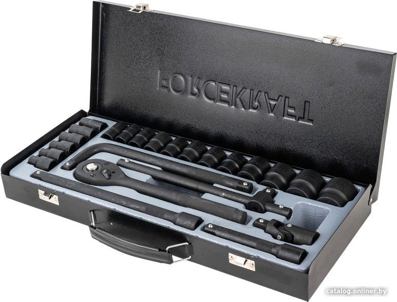 Набор трещотка с головками ForceKraft FK-4245B-5MPB (24 предмета)