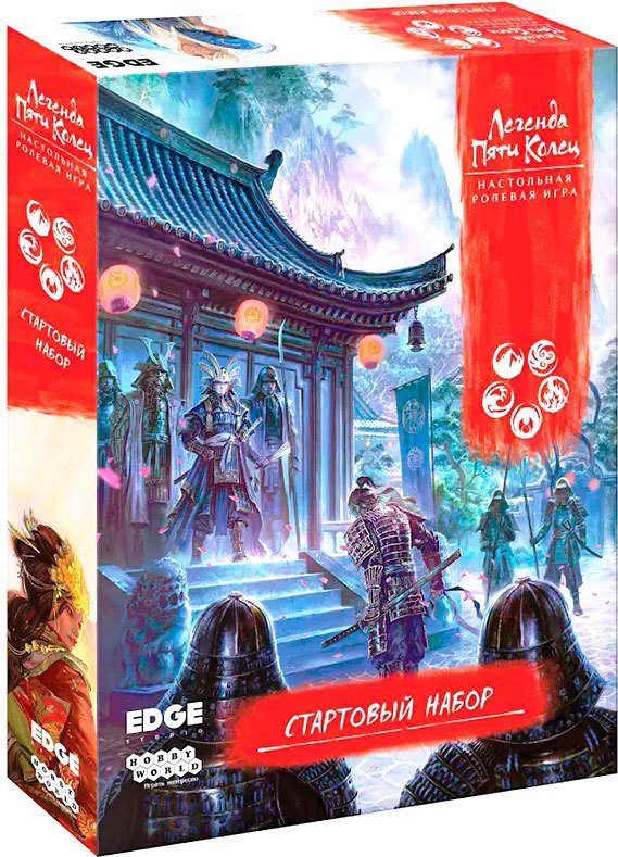 

Настольная игра Мир Хобби Легенда Пяти Колец. Стартовый набор