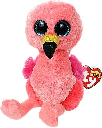 

Классическая игрушка Ty Beanie Boos Фламинго Gilda 36848