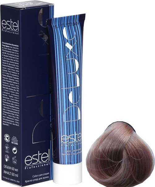 

Крем-краска для волос Estel Professional De Luxe 8/65 светло-русый фиолетово-красный