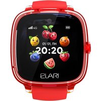 Детские умные часы Elari KidPhone Fresh 4G (красный)