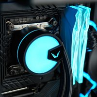 Система жидкостного охлаждения для процессора Valkyrie A360 ARGB (черный)