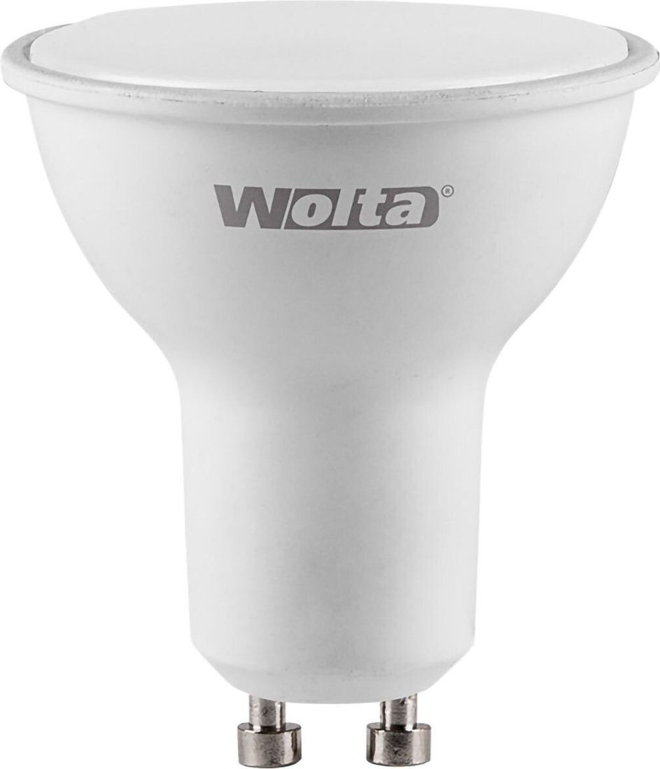 

Светодиодная лампочка Wolta GU10 5W 4000K 25SPAR16-230-5GU10