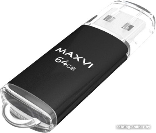 USB Flash Maxvi MP 64GB (черный)