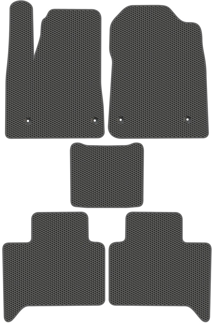 

Комплект ковриков для авто Alicosta M-Hero 917 I (Внедорожник / Гибрид) 2023 - Н.В. (серый)