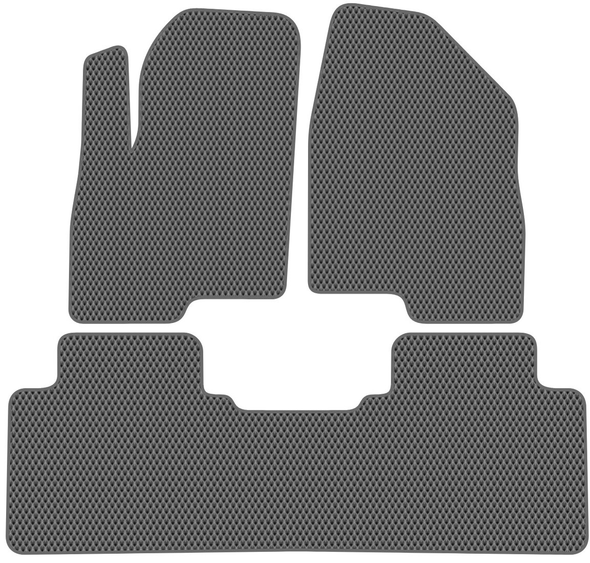 

Комплект ковриков для авто Alicosta BAIC X7 I (suv) 2020 - Н.В. (серый, ромб)