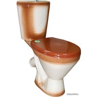 Унитаз напольный Rosa Элегант (коричневый)