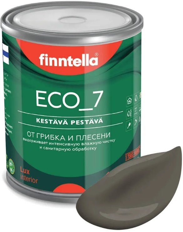 

Краска Finntella Eco 7 Taupe F-09-2-1-FL079 0.9 л (серо-коричневый)