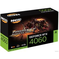 Видеокарта Inno3D GeForce RTX 4060 Compact N40601-08D6-173050N