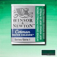 Акварельные краски Winsor & Newton Cotman 301329 (3 шт, густой зеленый)